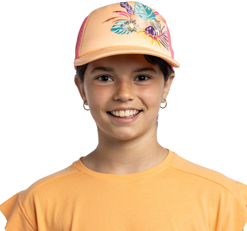 Картинка кепка Buff Trucker Cap Neottia Coral - 2