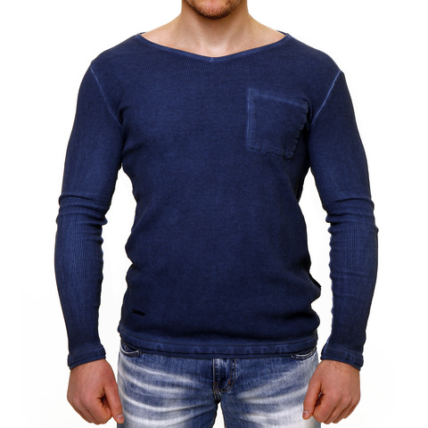 PAINKILLER | Пуловер мужской LONGMOD1 перед на модели
