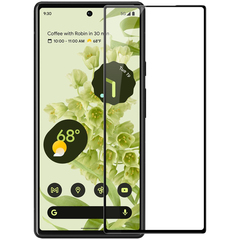 Закаленное стекло 6D для смартфона Google Pixel 6 с черной рамкой, G-Rhino