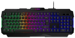 Клавиатура MSI FORGE GK100 черный