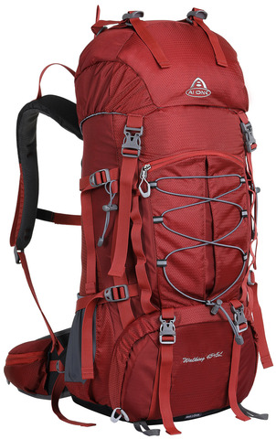 Картинка рюкзак туристический Ai One 8053 Red - 1