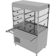 Прилавок-витрина холодильный напольный Gabino MVR-10/7
