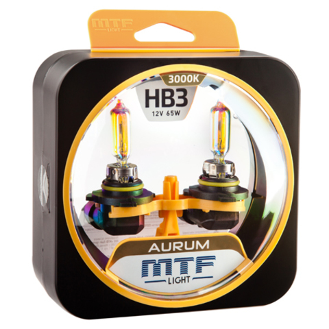 Галогенные лампы MTF Light AURUM HB3 (9005) 65W