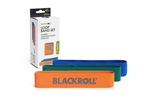 Набор текстильных мини-эспандеров BLACKROLL® LOOP BAND 32 см (3 шт.)