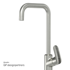 Смеситель для кухни с G-образным изливом, сатин, AM.PM Like - F8006011