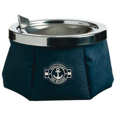 ASHTRAY WITH COVER, WINDPROOF – WELCOME BLUE