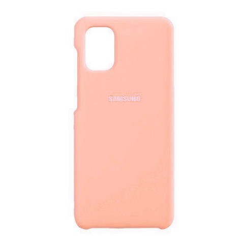 Силиконовый чехол Silicone Cover для Samsung Galaxy M51 (Бежевый)