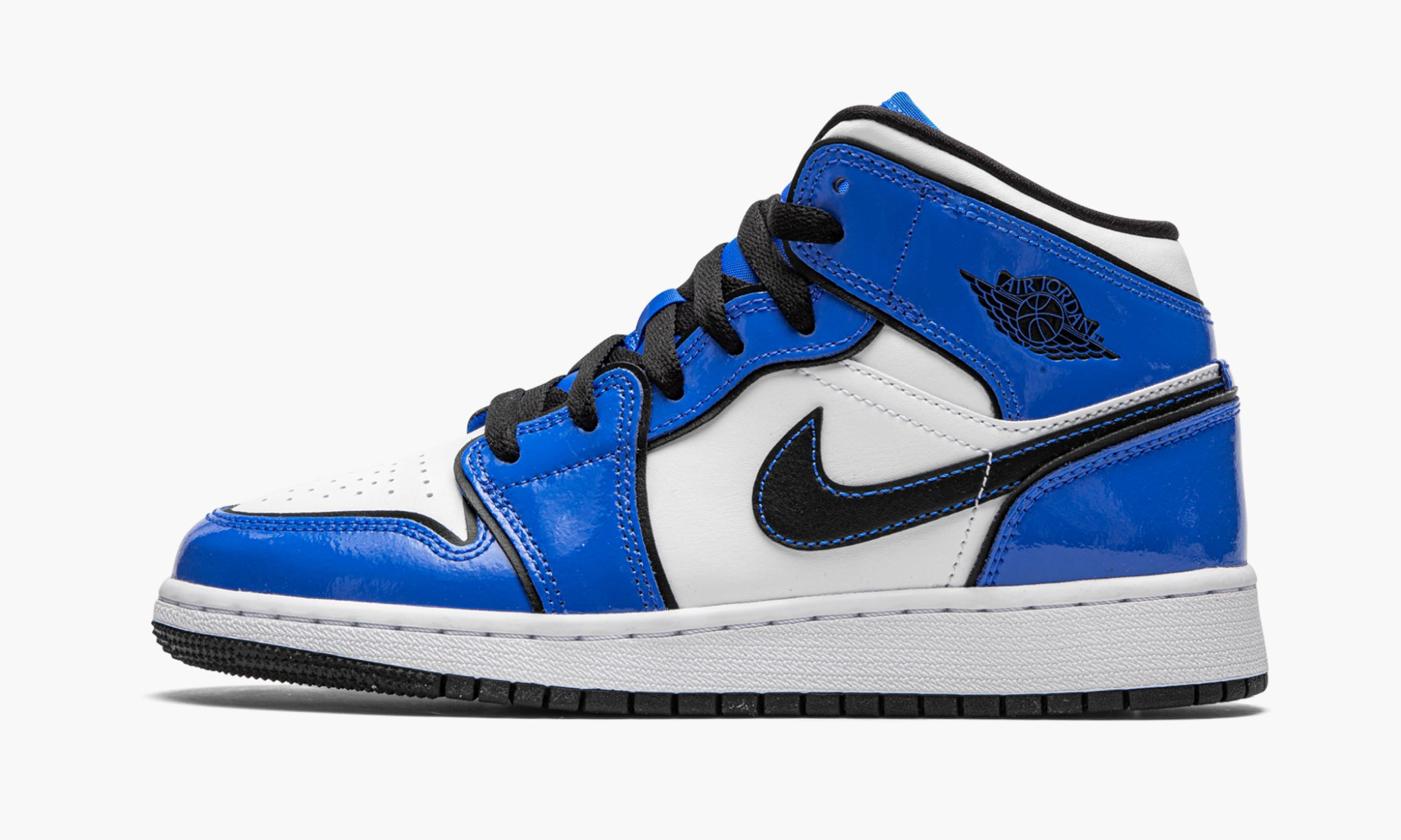 Air Jordan 1 Mid SE GS Signal Blue BQ6931 402 SEMPARFENOV