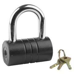 ЗУБР 82 x 46 мм, повышенной защищенности, дисковый механизм секрета, навесной замок (3720-21)