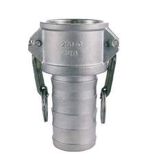 Кулачковое соединение (камлок) тип C, розетка с хвостовиком 1.1/2 (нерж.) POWERMASTER