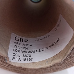 F 5014 GTI Кашемир шелк норка 8670 Светло-коричневый