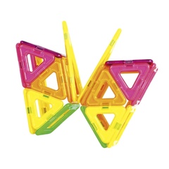 MAGFORMERS Магнитный конструктор Neon color set 60 (63110)