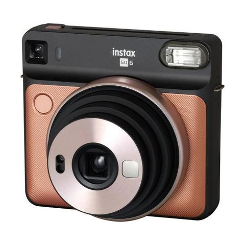 Fujifilm Instax Square SQ6 - Instant Film Camera - Blush Gold