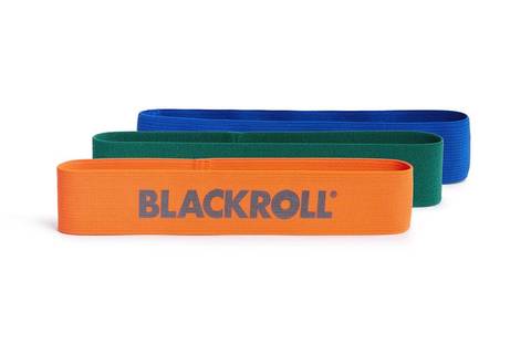 Набор текстильных мини-эспандеров BLACKROLL® LOOP BAND 32 см (3 шт.)