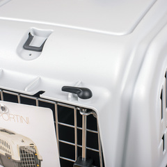 MPS SKUDO 1 переноска с металлической дверцей с замком серая 48х31,5х31h см