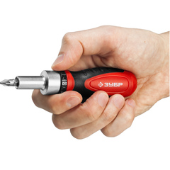 ЗУБР Компакт-38, 38 предм., рреверсивная отвертка с насадками, Профессионал (25165-H38)