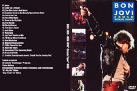 BON JOVI - BON JOVI' Crush Tour' DVD