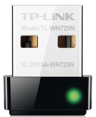 TP-Link TL-WN725N - Ультракомпактный USB-адаптер Wi-Fi N150