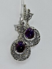 Эльмира (серьги из серебра)