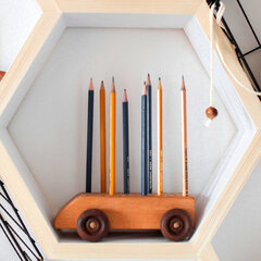 Карандашница "Машинка" Леснушки