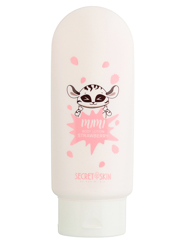 Лосьон для тела с ароматом клубники Mimi body lotion Strawberry SECRET SKIN