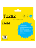 Картридж T2 IC-ET1282 для Epson Stylus S22, SX125, SX130, SX230, SX420W, Office BX305F, голубой, с чипом