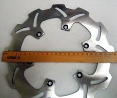 Диск для Suzuki RM 125/250 / DRZ E/S 400 / Yamaha YZ 125/250 и другие, дизайн 1 / Тормозной / Передний