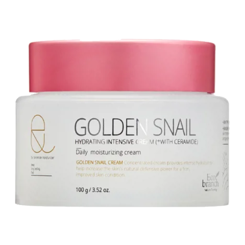 Крем для лица Интенсивное Увлажнение Eco Branch Golden Snail Hydrating Intensive Cream, 100 мл.