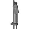 Cezares SLIDER-CD-GM SLIDER-CD-GM Душевая стойка со смесителем, оружейная сталь