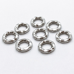 Коннектор, родиевое покрытие, диаметр 12 мм, толщина 2,5 мм, цена за 1 шт