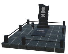 Готовое ритуальное сооружение 2,1м*2,7м (под ключ)