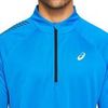 Рубашка беговая Asics Icon Ls 1/2 Zip Top Blue мужская