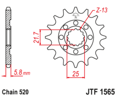 Звезда JT JTF1565