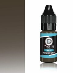 Draiff Mix "Холодный шатен" Пигмент для перманентного макияжа бровей, 6 мл