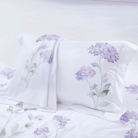 Постельное белье 2 спальное евро Asabella 2260-6 с вышивкой