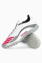 Сороконожки adidas F50 League Messi TF - серебряный