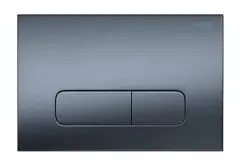 Aquatek PNS-0000009 (002C-1Q) Панель смыва Оружейная сталь матовая для INSP-0000001 Pneumo S (клавиши прямоугольная) фото