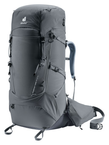Картинка рюкзак туристический Deuter Aircontact Core 65+10 SL Graphite/Black - 1