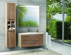 Зеркало-шкаф Блент 100, кремовый