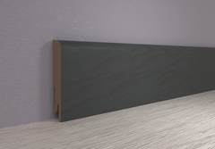 Плинтус МДФ ламинированный Лука Пл 80 МДФ.2400.24053 ясень графит 16x80х2400 мм