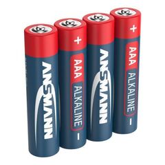 Батарейка Red ААА/ANSMANN 1.5V - 4 шт