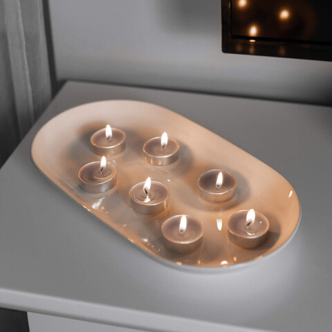 Набор ароматических свечей DOFTFARMALJUS, 30 шт., мускатный орех и ваниль