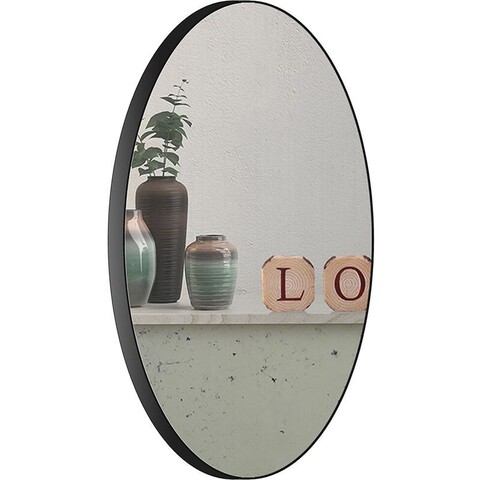 Зеркало настенное в раме Svartån цвет рамы: черный, размер: 70*70 см.