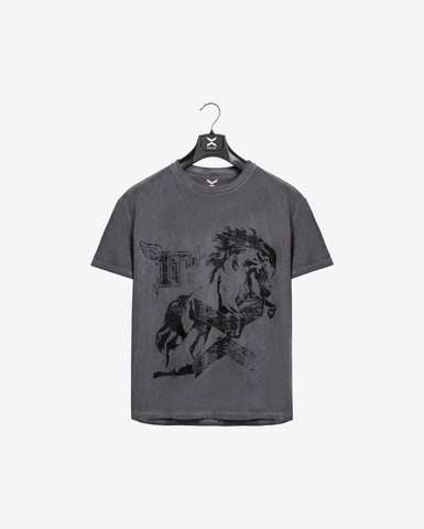Футболка ФК 10 Stallion серая