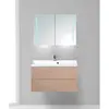 BelBagno REGINA-900-2C-SO-RB-BLUM REGINA База под раковину подвесная с двумя выкатными ящиками с механизмами PUSH (BLUM), Rosso Basalto, 900x450x500, REGINA-900-2C-SO-RB-BLUM