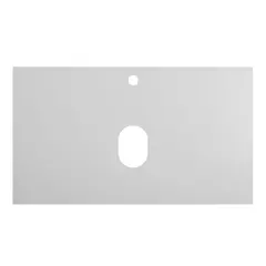 Cezares SLD-80/48-BO Столешница из керамогранита 816х490 SLD-80/48-BO,  Bianco Opaco фото