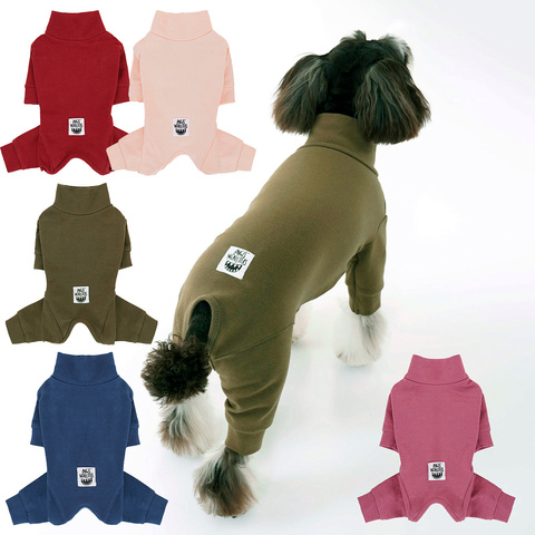 003 Костюм для собак (футер трёхнитка) с высоким воротом "Angel Monsters™ High Neck Coverall"