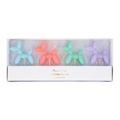 Свечи "Balloon Dog" 4 шт.