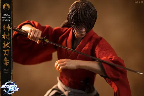 Фигурка Химура Кэнсин масштаб 1/6 Аниме-сериал Rurouni Kenshin SooSooToys