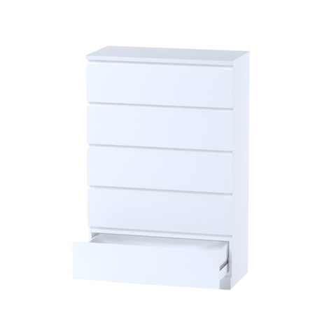 Комод Варма 5, 80*40*123см, белый